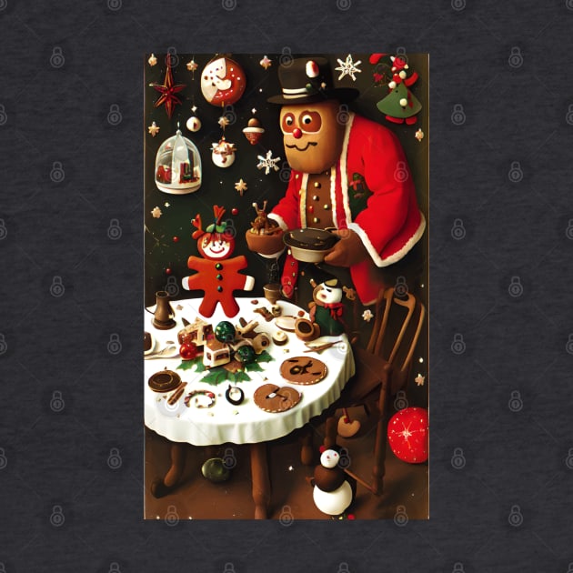 Gingerbread Man and Xmas by mariasshop